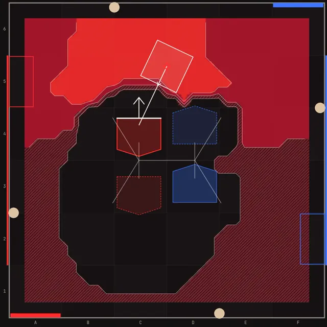 HIVE Shot Planner field heatmap