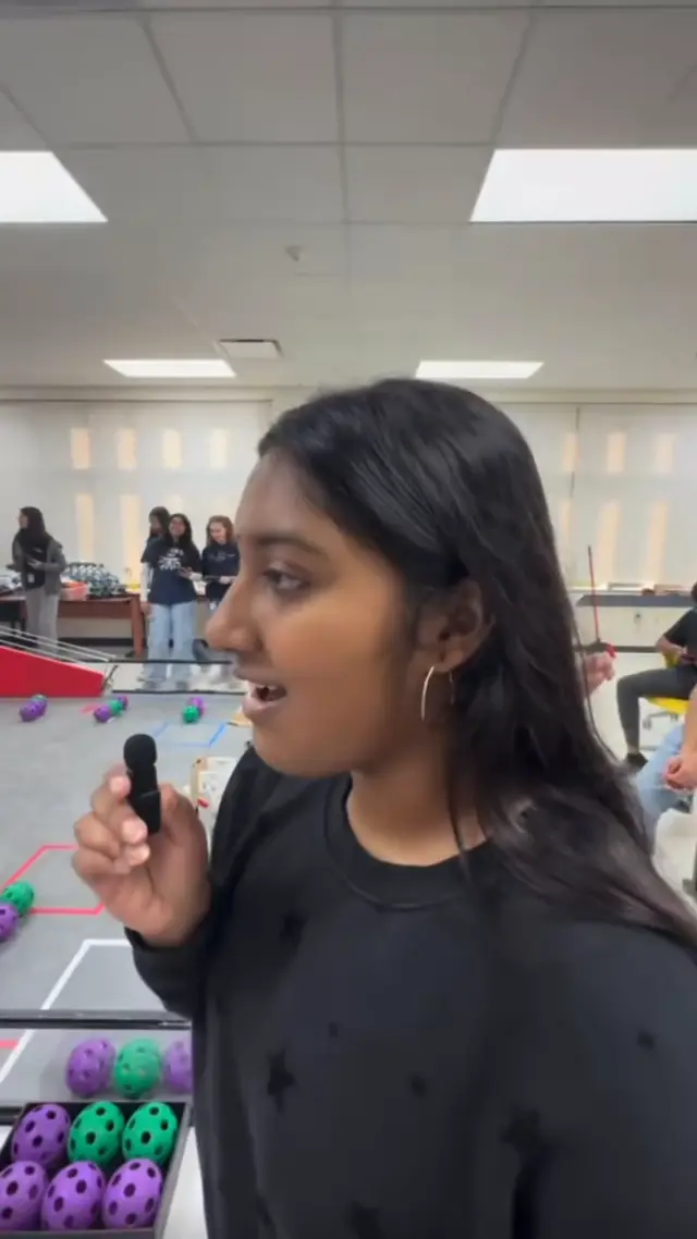 Instagram post from Nov 12, 2025: interviews from our first scrimmage! - #ftc #ftcsc #raptoria #25068 #firstroboticscompetition #firs…